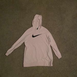 pink nike sweatshirt